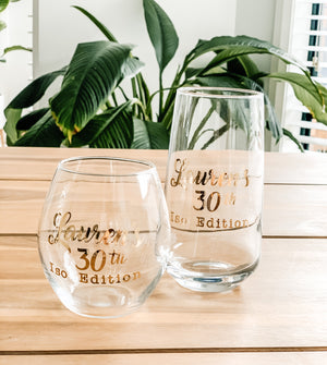 Open image in slideshow, PERSONALISED GLASSES &amp; TUMBLERS
