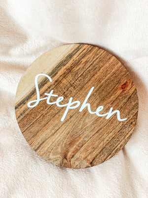 Open image in slideshow, NAME PLACE COASTERS
