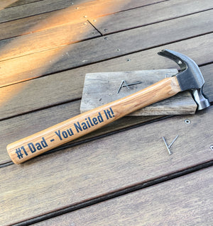 Open image in slideshow, CUSTOMISED FATHER&#39;S DAY HAMMER
